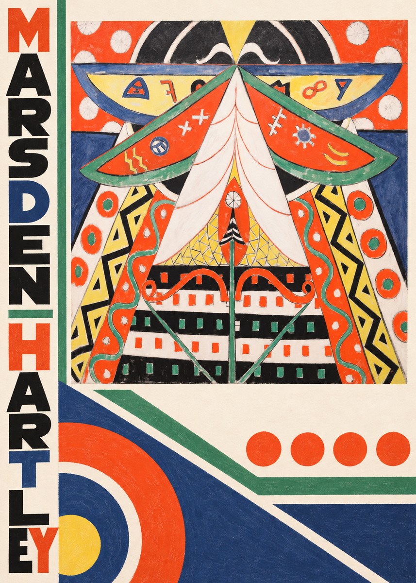 Marsden Hartley Painting No. 5 No4 - Poster