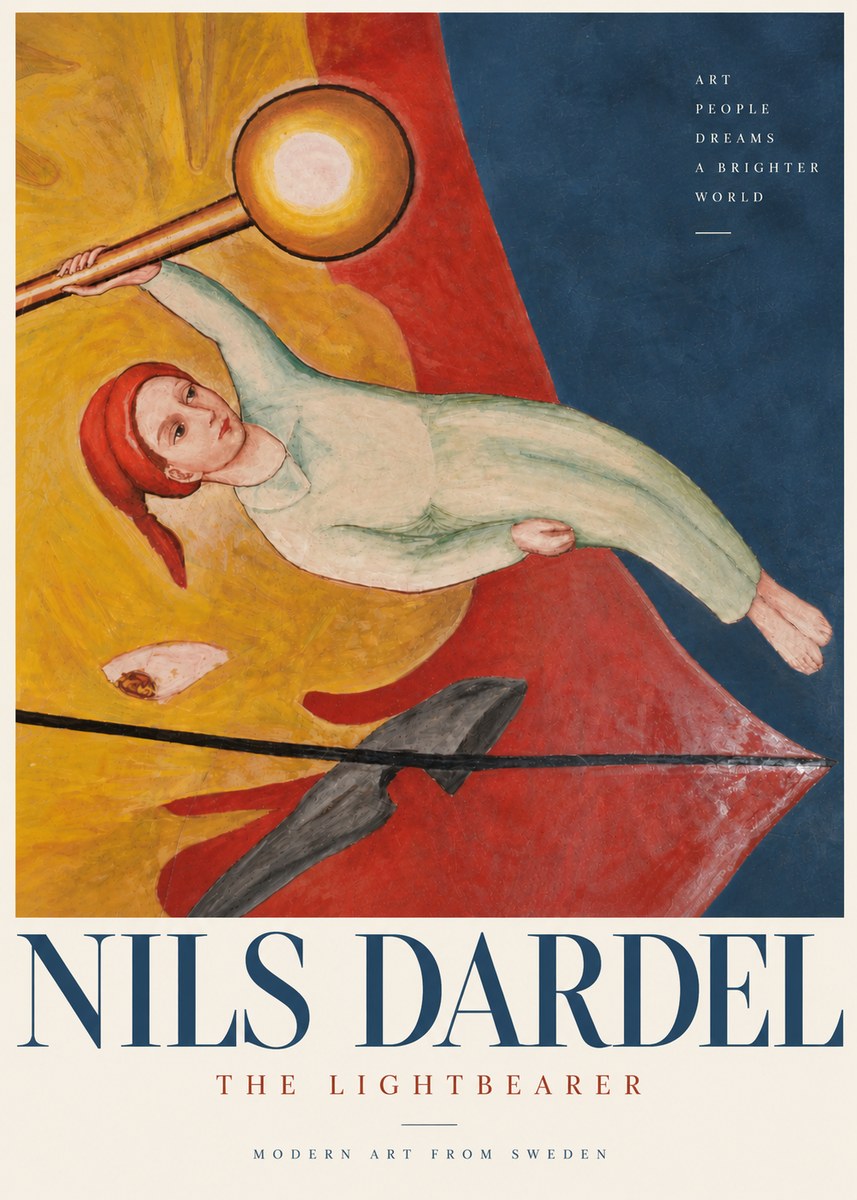 Nils Dardel The Lightbearer No4 - Poster