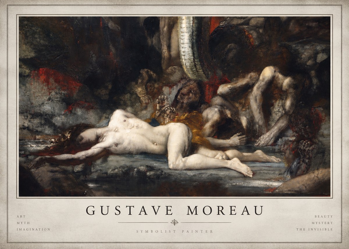 Gustave Moreau Despair No3 - Poster