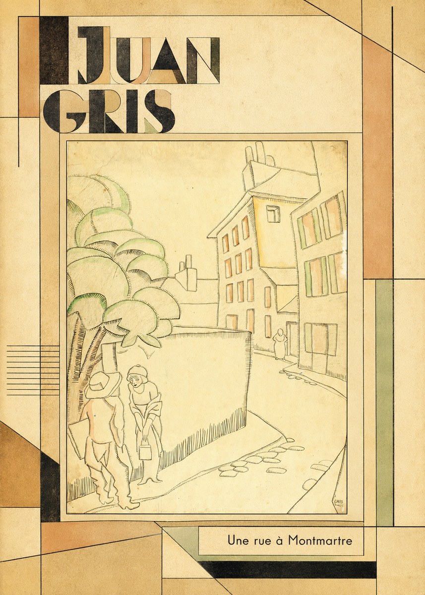Juan Gris Une Rue À Montmartre No2 - Poster