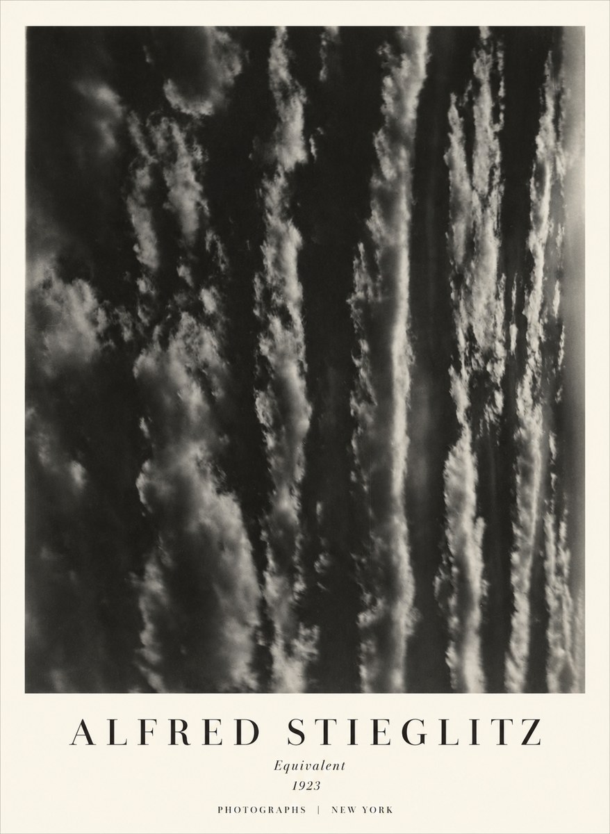 Alfred Stieglitz Equivalent I No3 - Poster