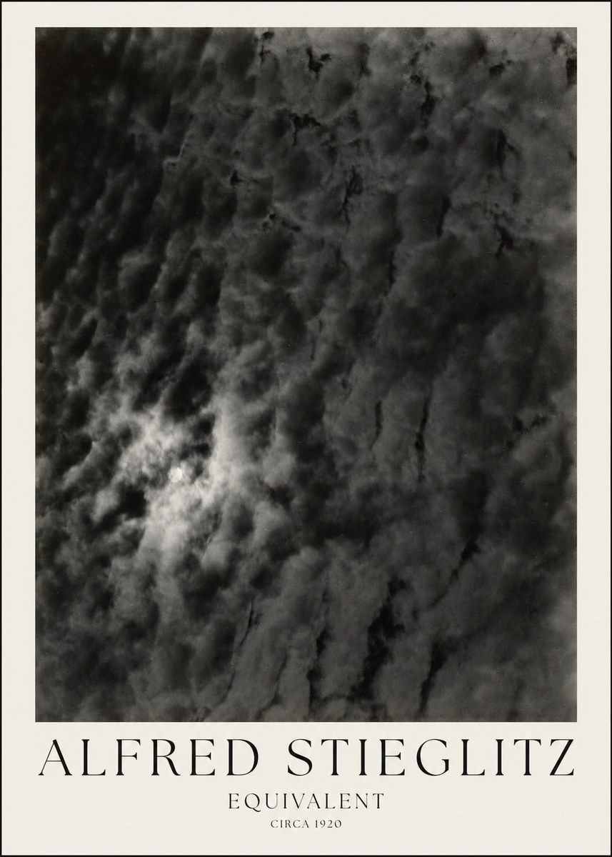 Alfred Stieglitz Equivalent II No1 - Poster