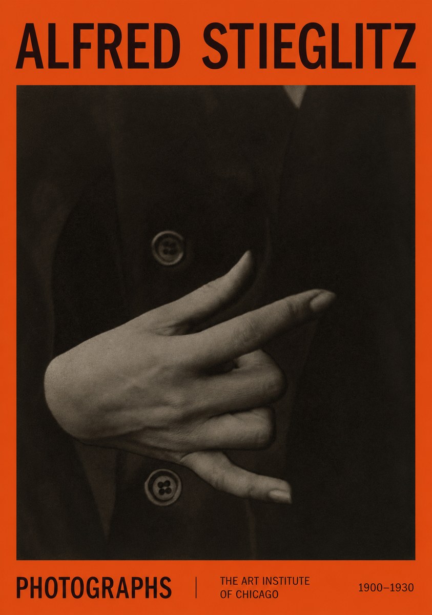 Alfred Stieglitz Hands No2 - Poster