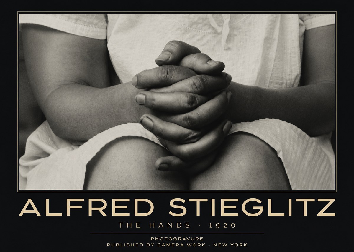 Alfred Stieglitz The Hands No3 - Poster