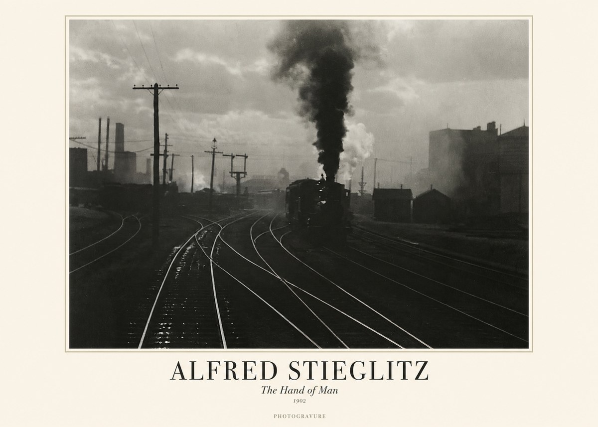 Alfred Stieglitz The Hand of Man I No1 - Poster