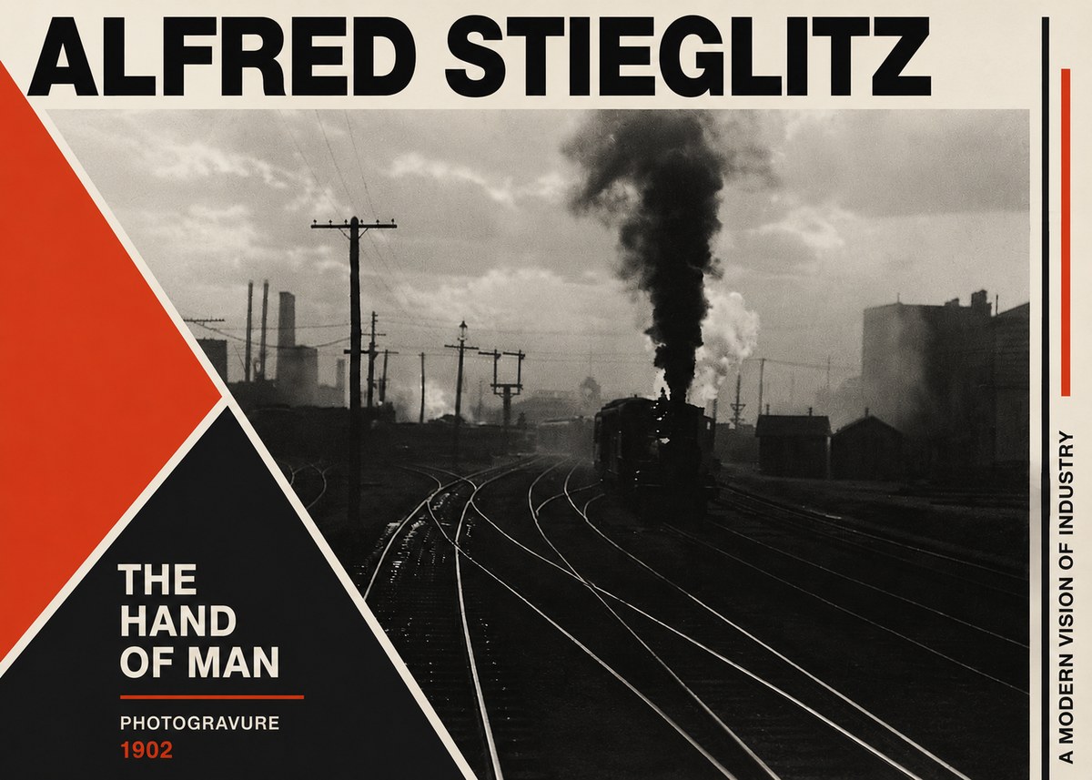 Alfred Stieglitz The Hand of Man I No4 - Poster