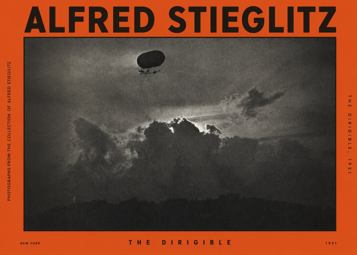 Alfred Stieglitz The Dirigible No2 - Poster