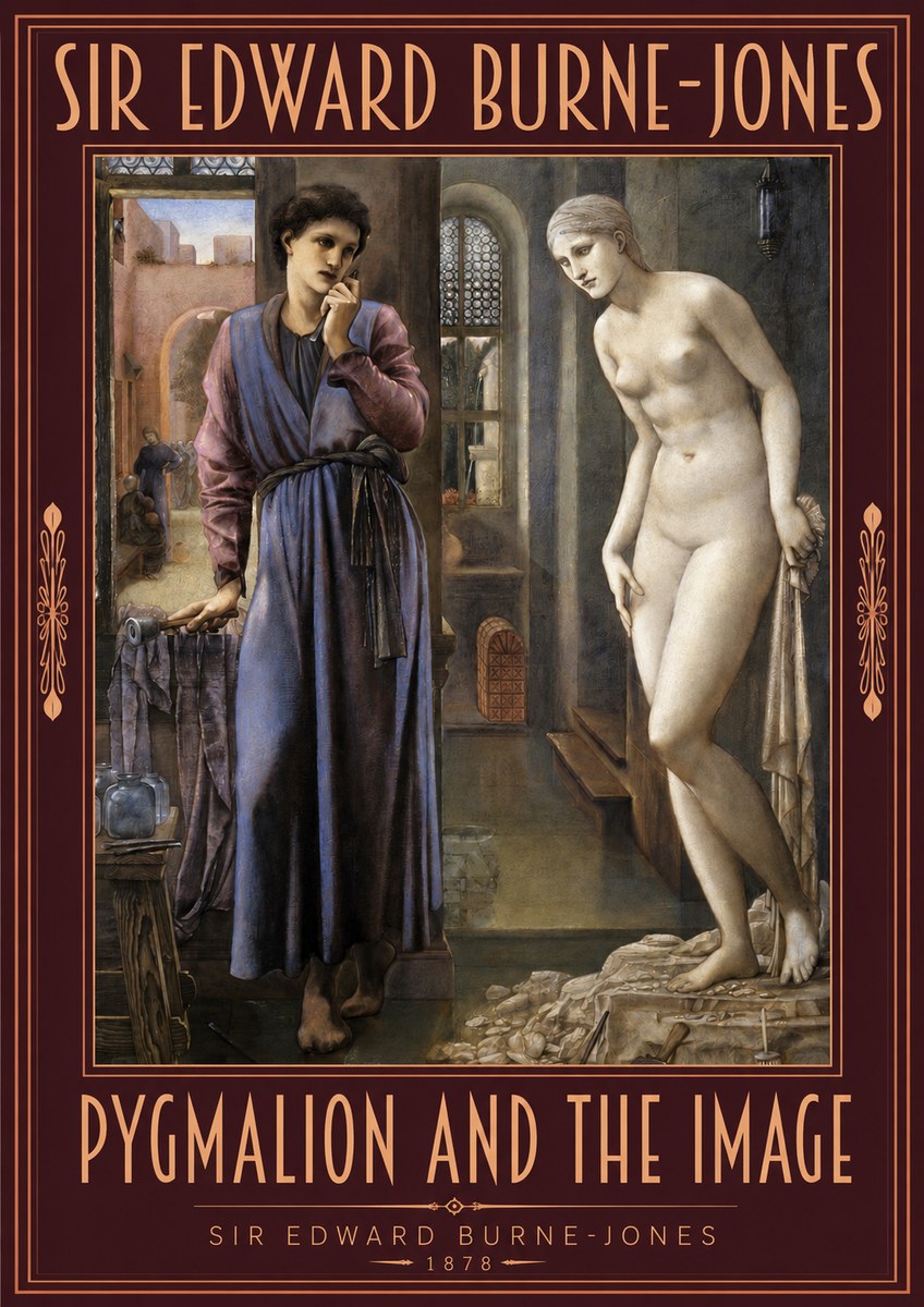Edward Burne-Jones Pygmalion and the Image No3 - Poster