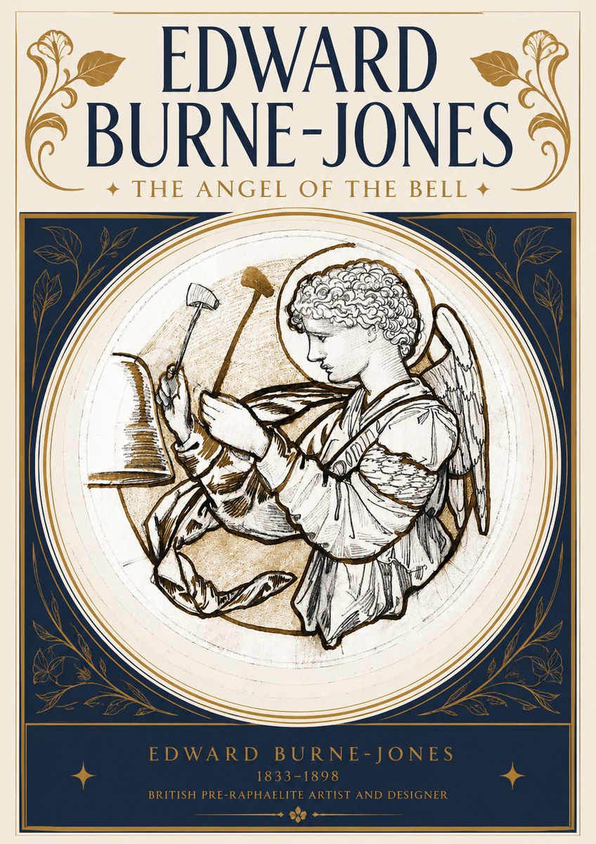 Edward Burne-Jones The Angel of the Bell No3 - Poster