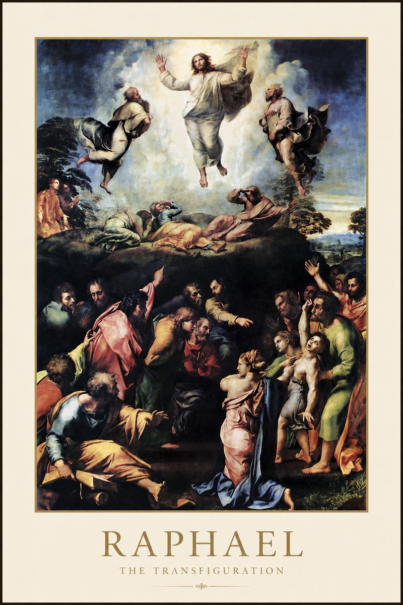 Raphael The Transfiguration No1 - Poster