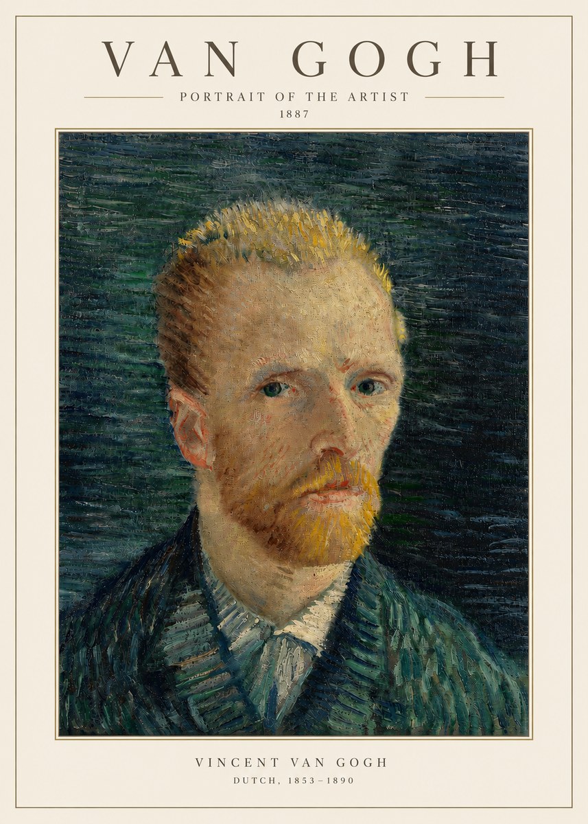 Van Gogh Portrait of the Artist II No3 - Poster