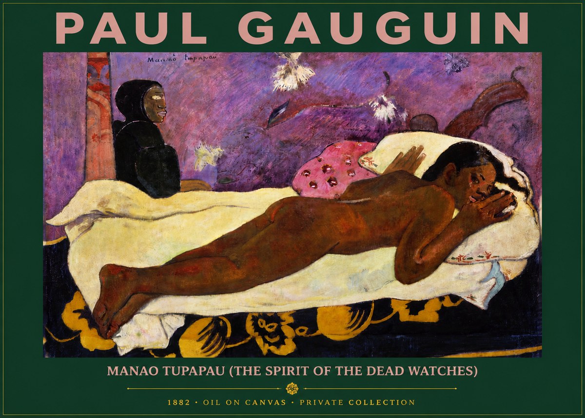 Paul Gauguin Manao Tupapau (the Spirit of the Dead Watches) No4 - Poster