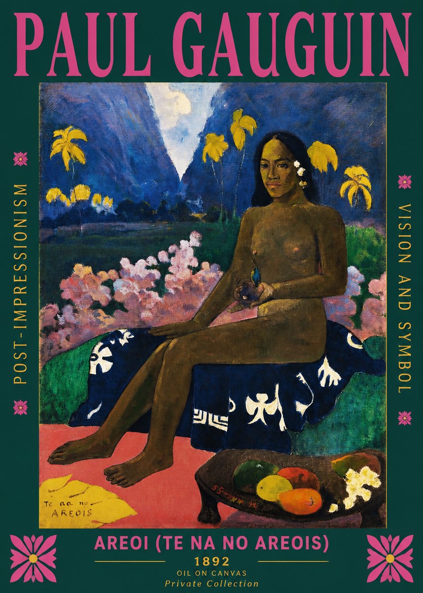 Paul Gauguin Te Na No Areois (the Seed of the Areoi) No6 - Poster