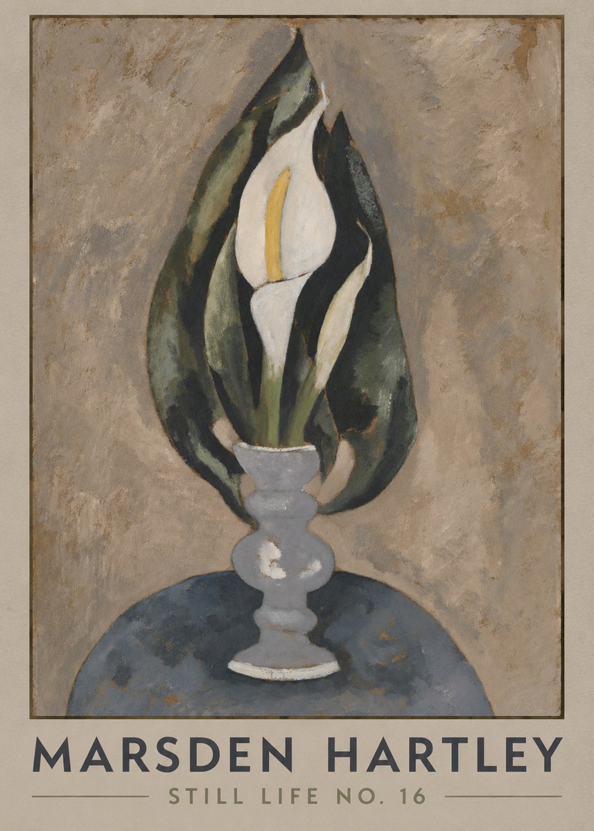 Marsden Hartley Still Life No. 16 No1 - Poster