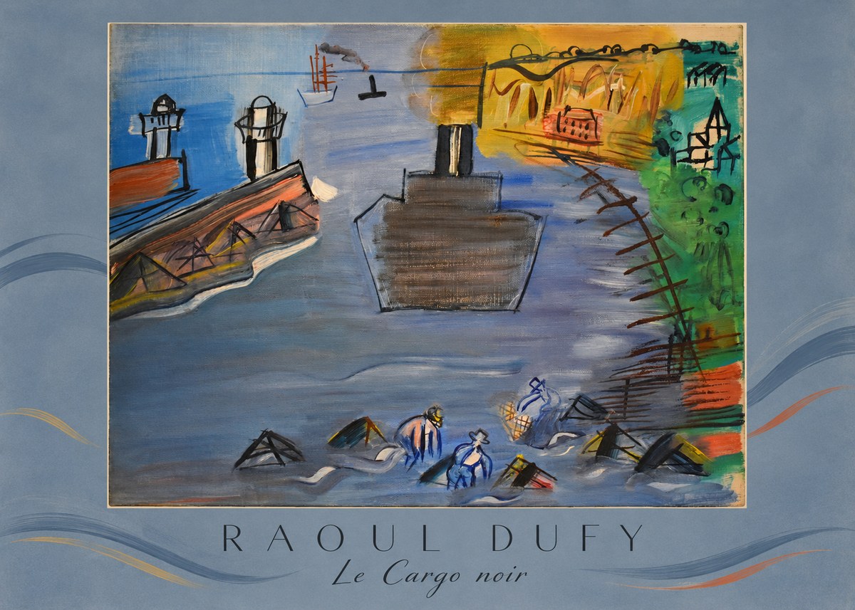 Raoul Dufy Le Cargo Noir No5 - Poster