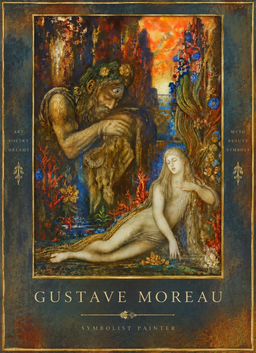 Gustave Moreau Galatea I No4 - Poster