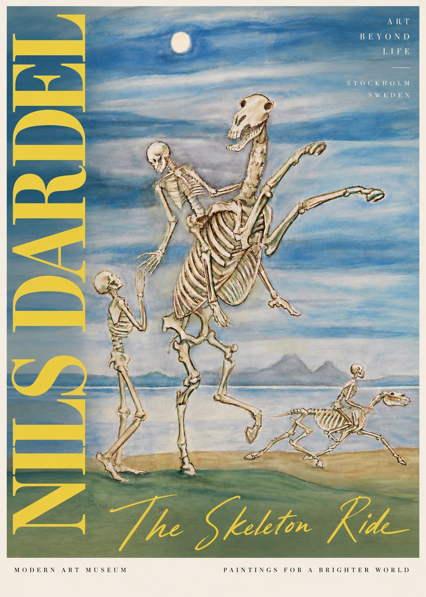 Nils Dardel The Dancer No6 - Poster