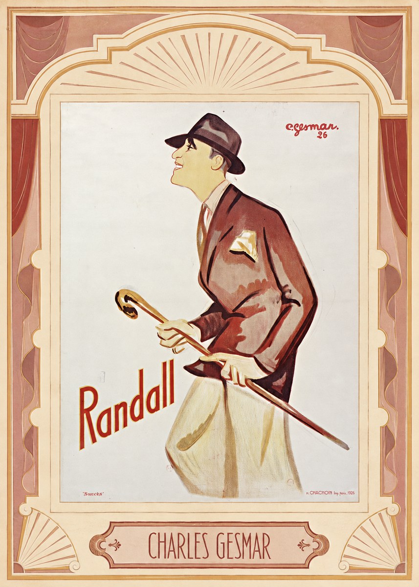 Charles Gesmar Randall I No3 - Poster