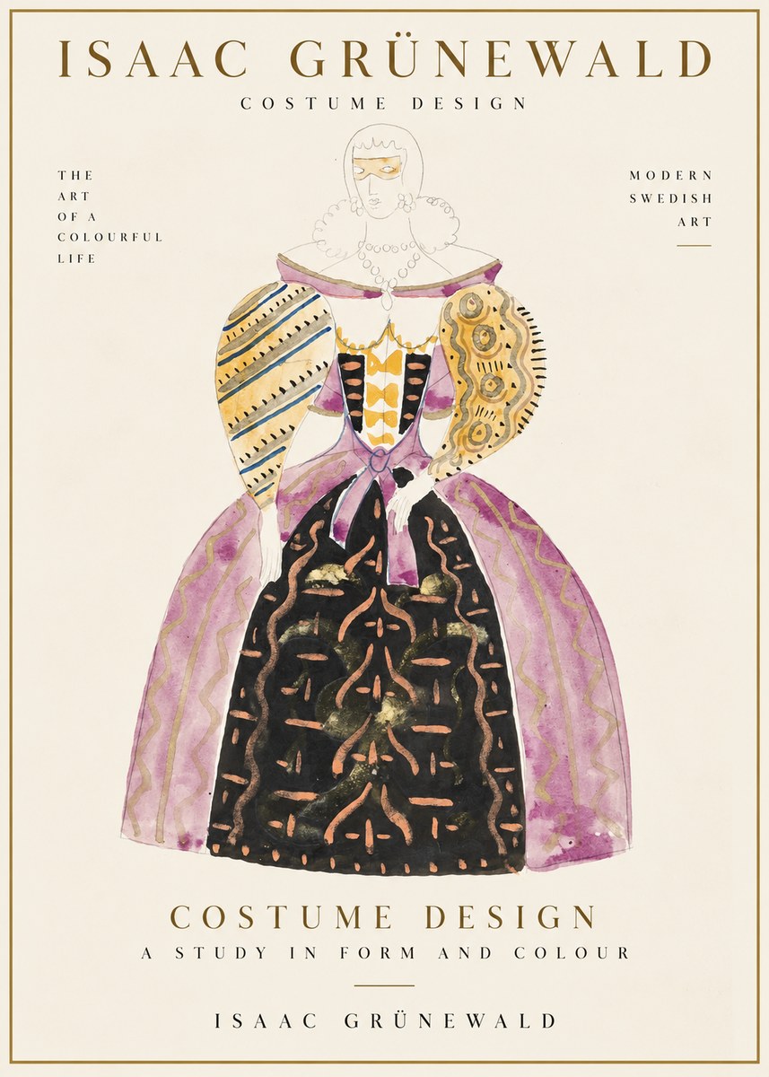 Isaac Grünewald Costume Design V No1 - Poster