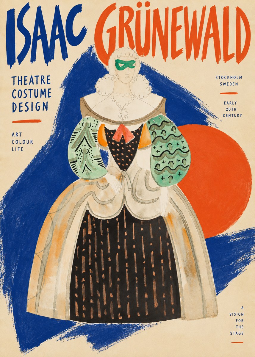 Isaac Grünewald Costume for the Theatre No4 - Poster