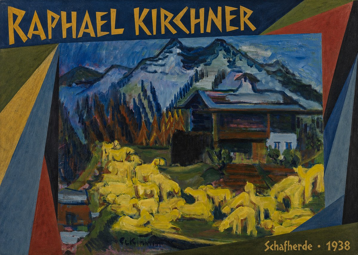 Raphael Kirchner Schafherde No2 - Poster