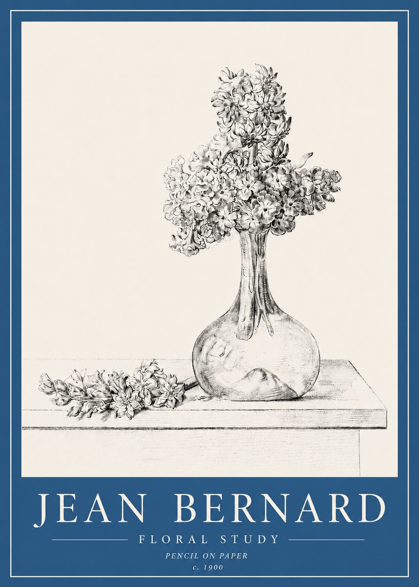 Jean Bernard Spring Blossoms No6 - Poster