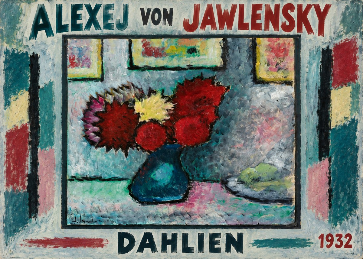 Alexej von Jawlensky Dahlien No1 - Poster