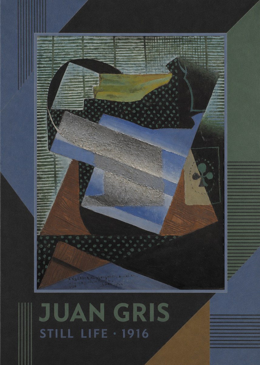 Juan Gris Still Life II No1 - Poster