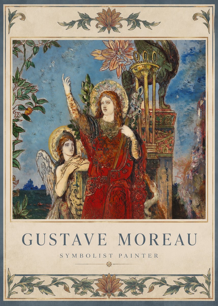 Gustave Moreau The Apparition I No1 - Poster