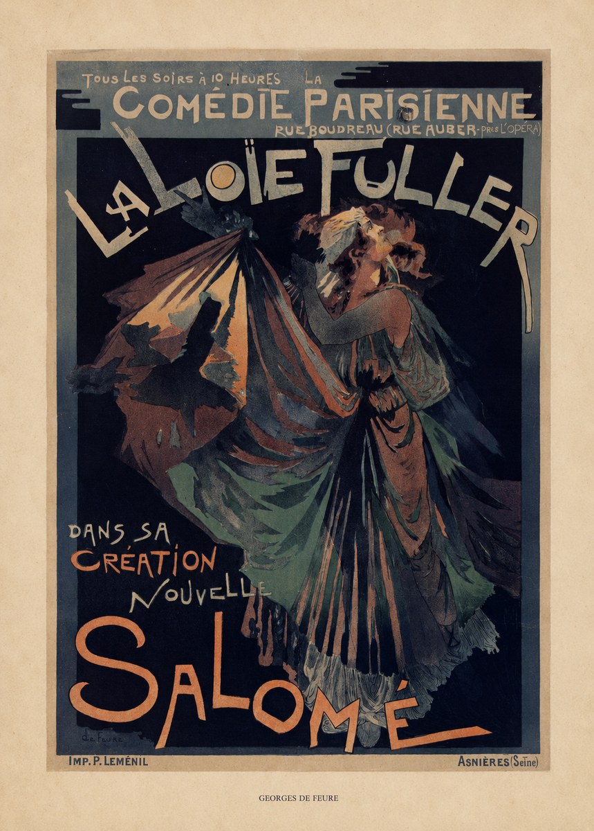 Georges de Feure Salomé I No4 - Poster