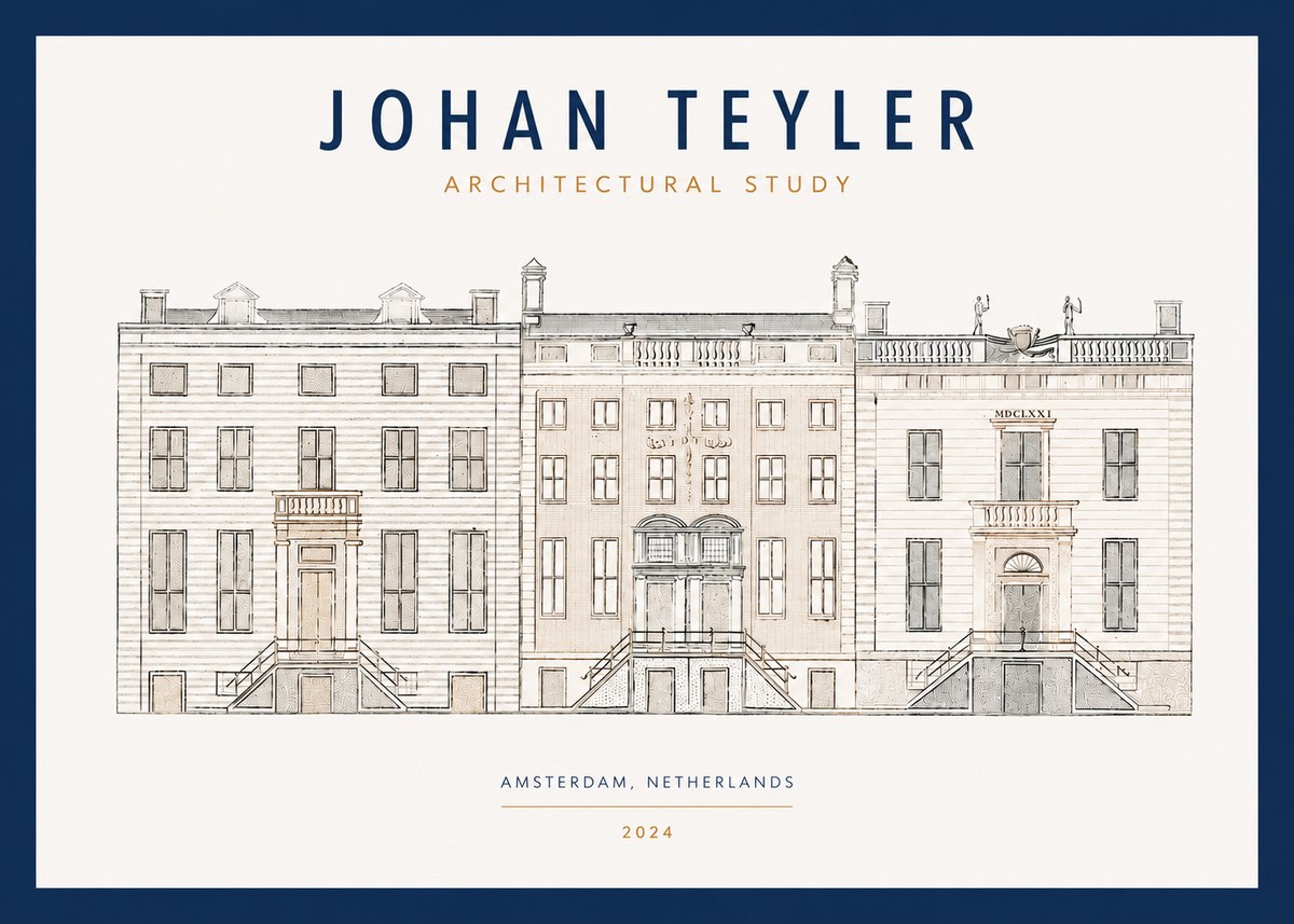 Johan Teyler Architectural Study II No3 - Poster