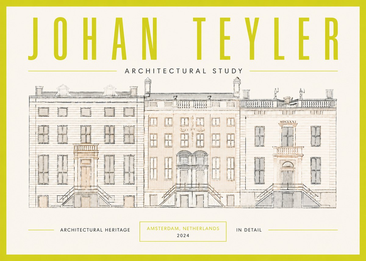 Johan Teyler Architectural Study II No6 - Poster