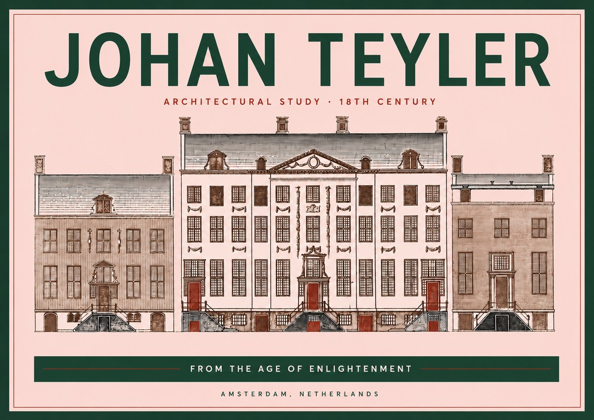 Johan Teyler Architectural Study VII No5 - Poster