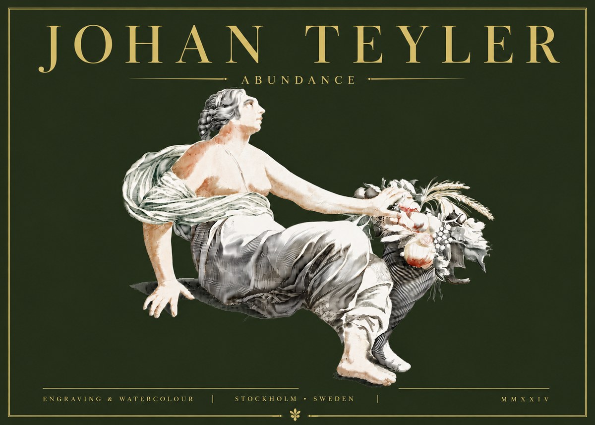 Johan Teyler Abundance No6 - Poster