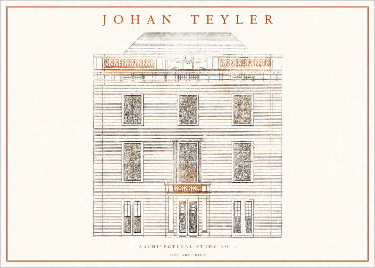 Johan Teyler Architectural Study No. 1 II No1 - Poster
