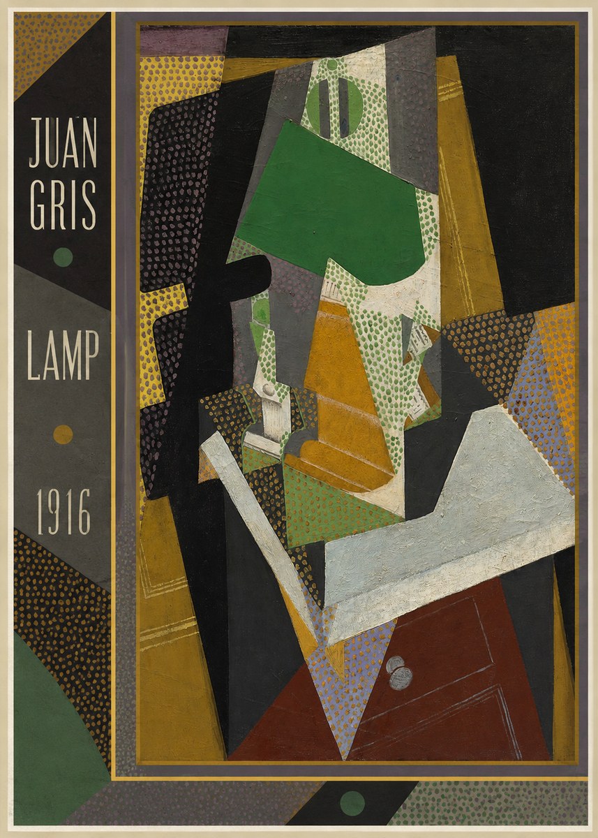 Juan Gris Lamp No2 - Poster