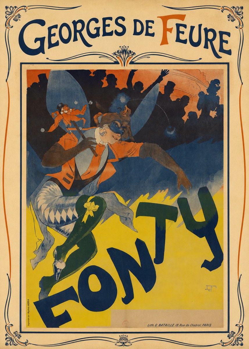 Georges de Feure Gonty No1 - Poster