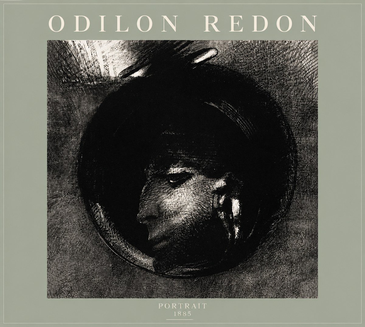 Odilon Redon Portrait No5 - Poster