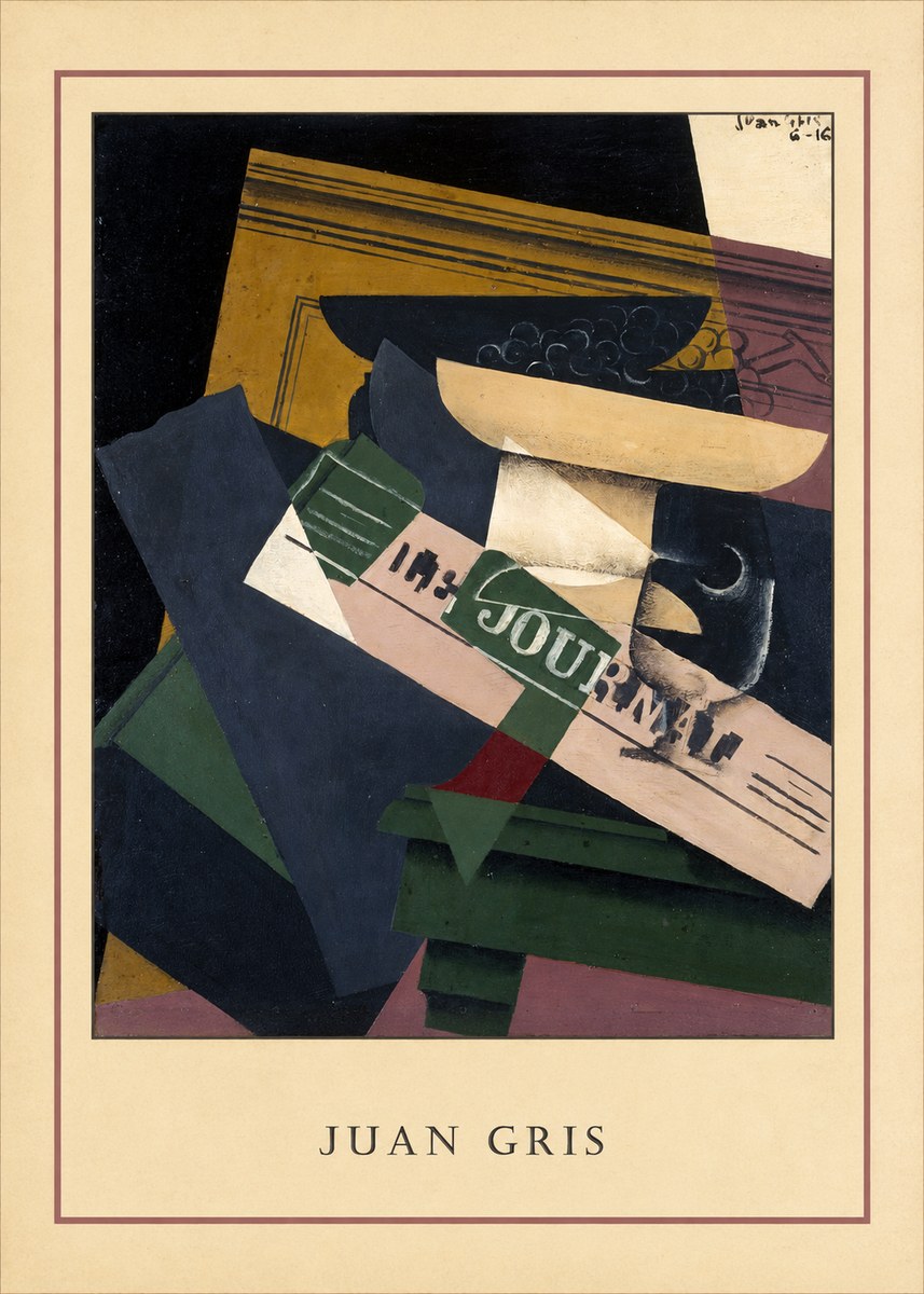 Juan Gris Journal No4 - Poster
