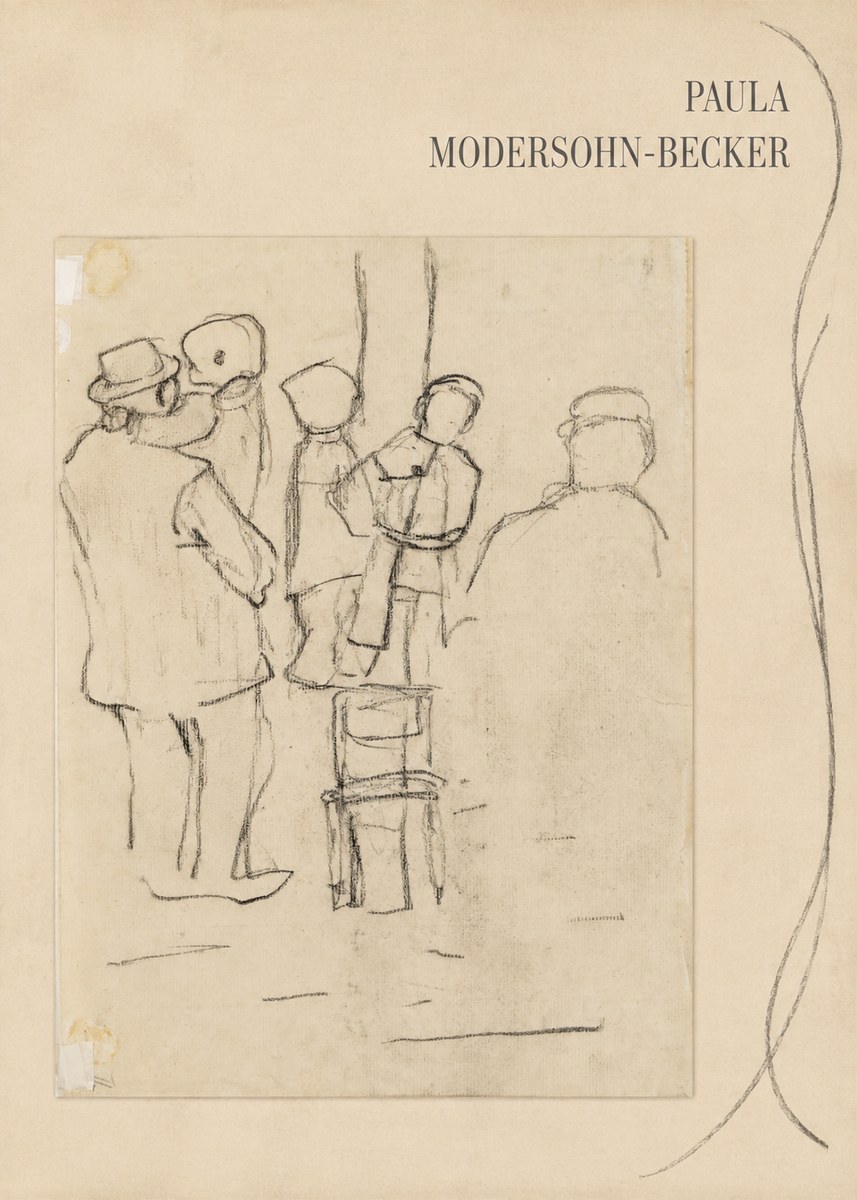 Paula Modersohn-Becker Studies of Figures No6 - Poster