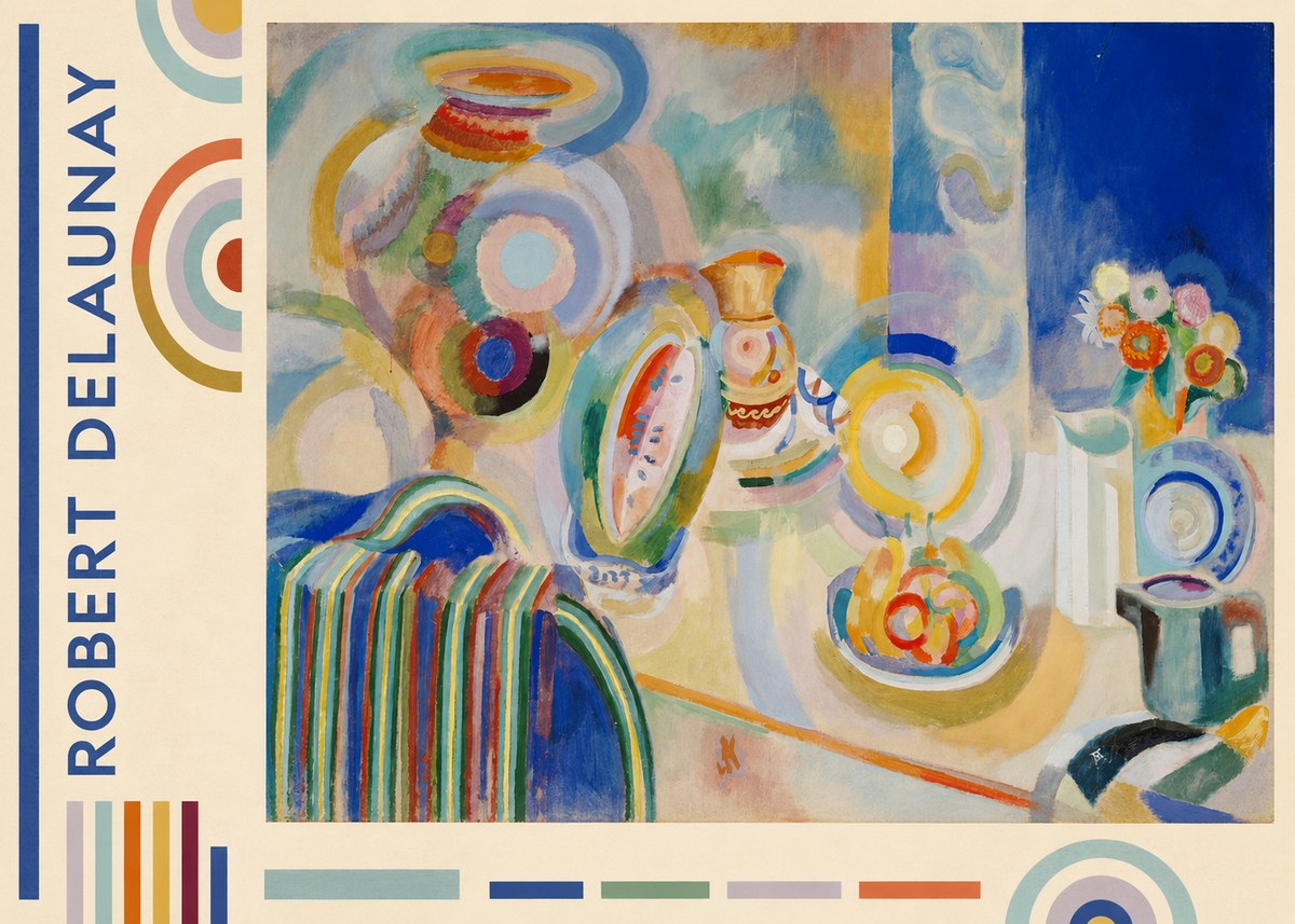Robert Delaunay Nature Morte Portugaise No2 - Poster