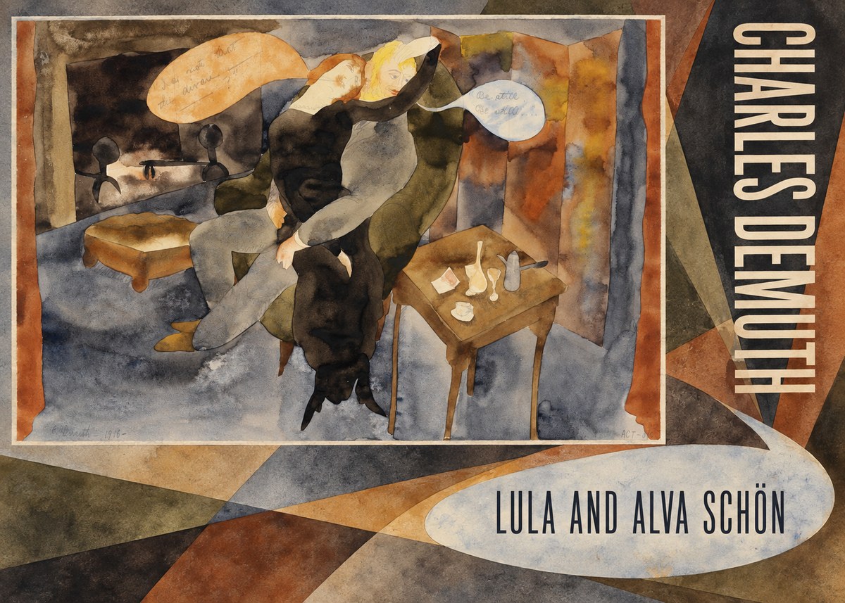 Charles Demuth Lula and Alva Schön No4 - Poster
