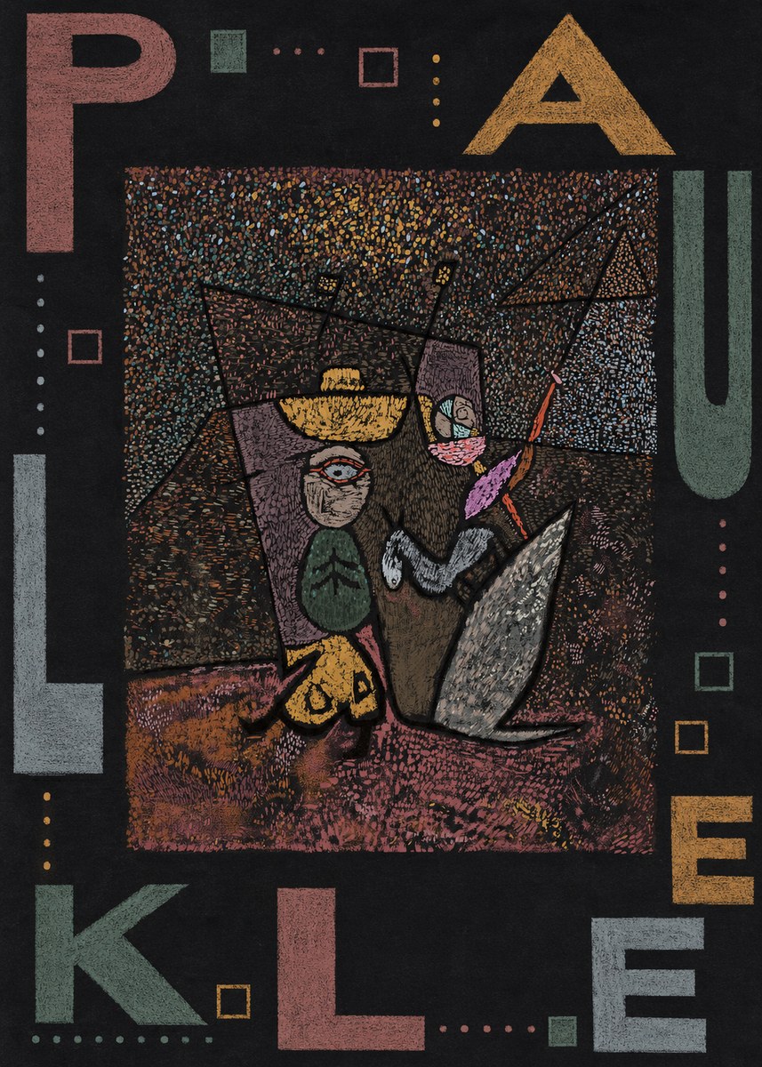 Paul Klee Man, Beast and Plant No5 - Poster