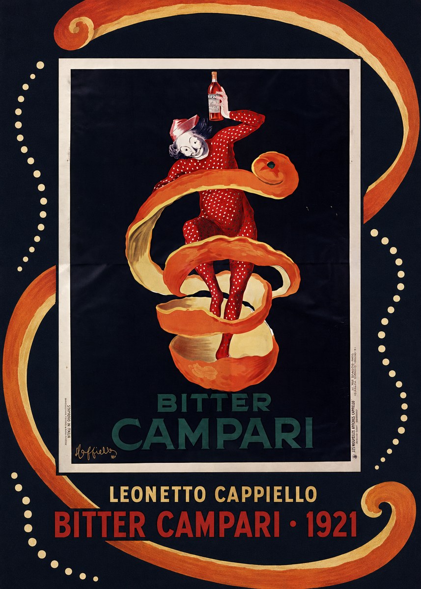 Leonetto Cappiello Bitter Campari I No6 - Poster
