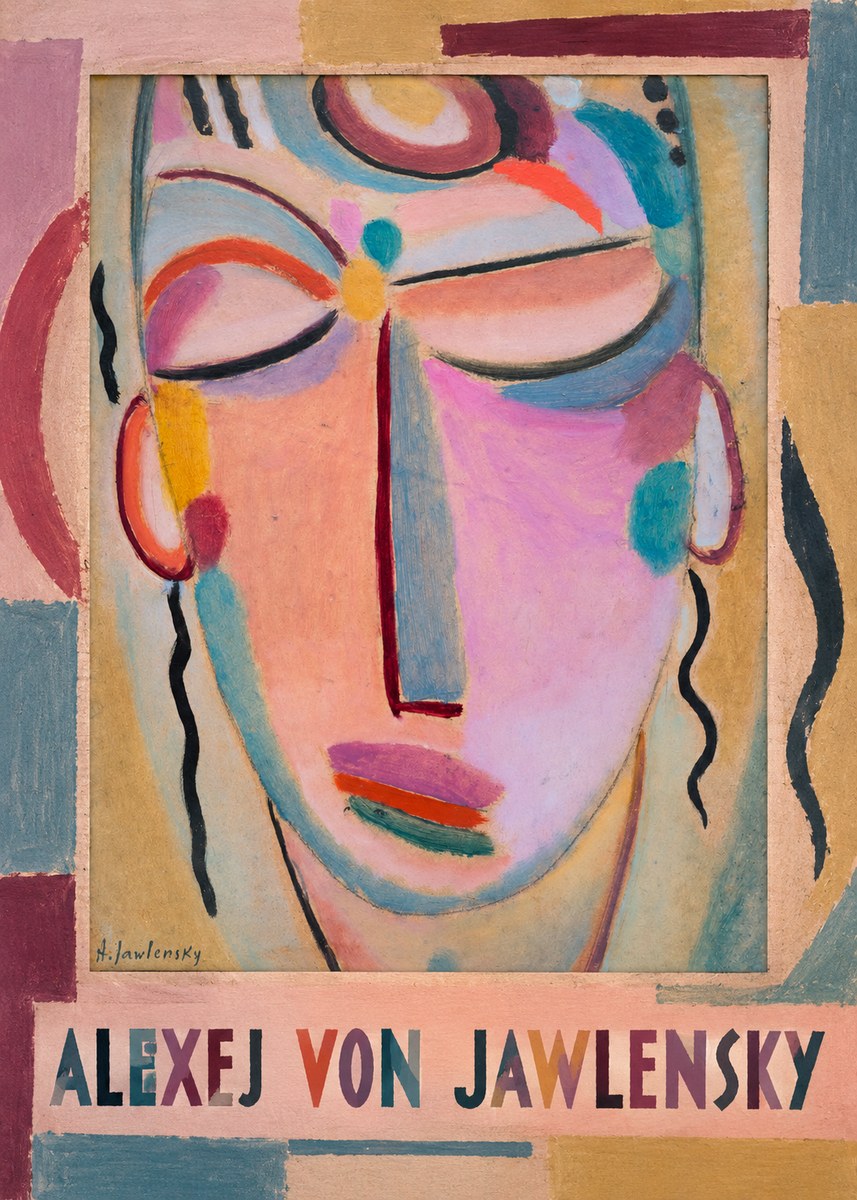 Alexej von Jawlensky Mystic Head No2 - Poster