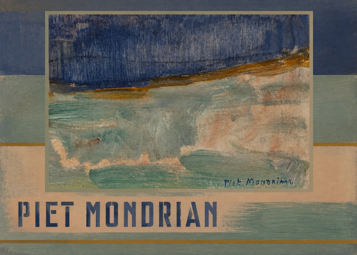 Piet Mondrian Piet Mondrian No1 - Poster