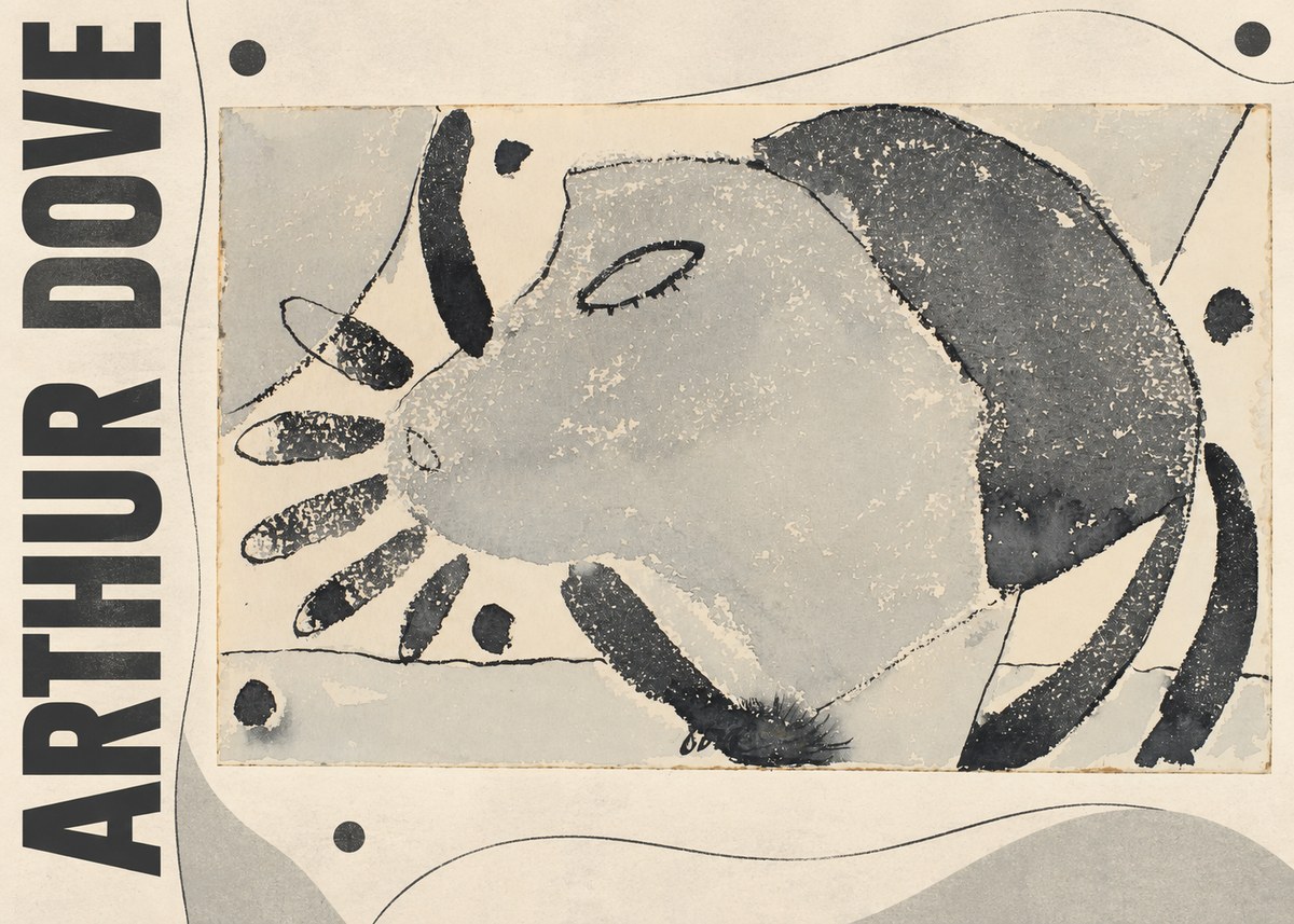 Arthur Dove Head No2 - Poster