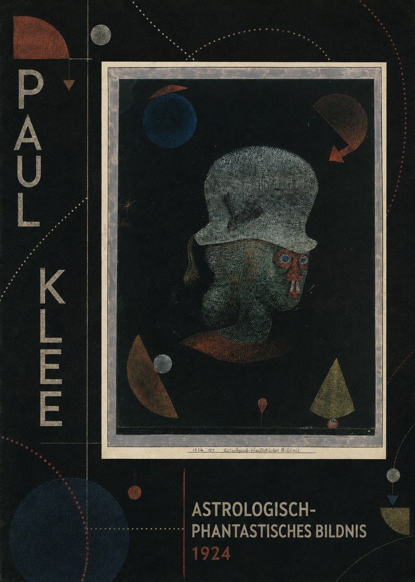 Paul Klee Astrologisch-phantastisches Bildnis No3 - Poster