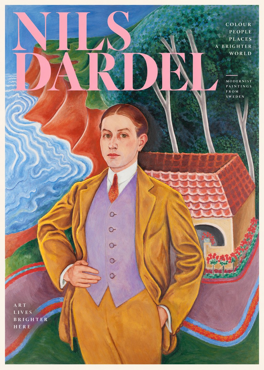 Nils Dardel Portrait in a Southern Landscape No2 - Poster