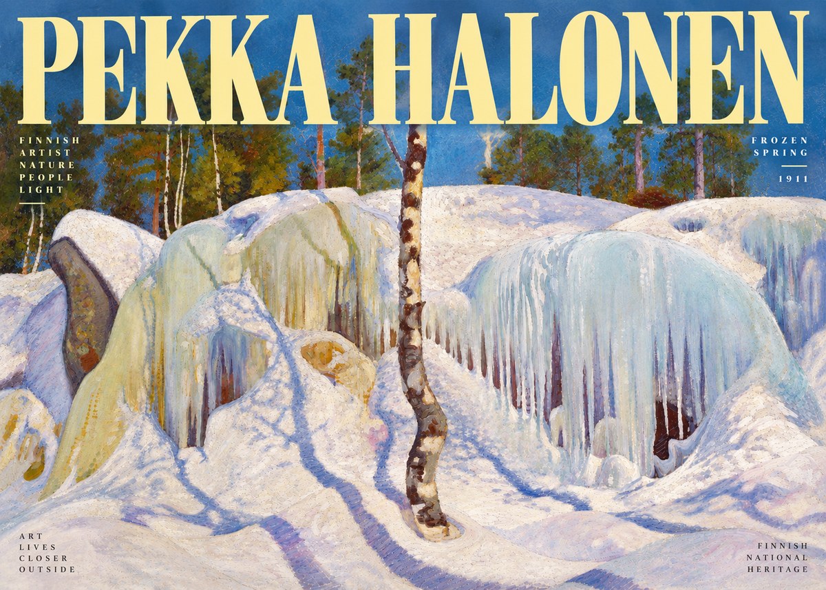 Pekka Halonen Frozen Spring No2 - Poster